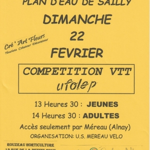 Compétition VTT à Méreau